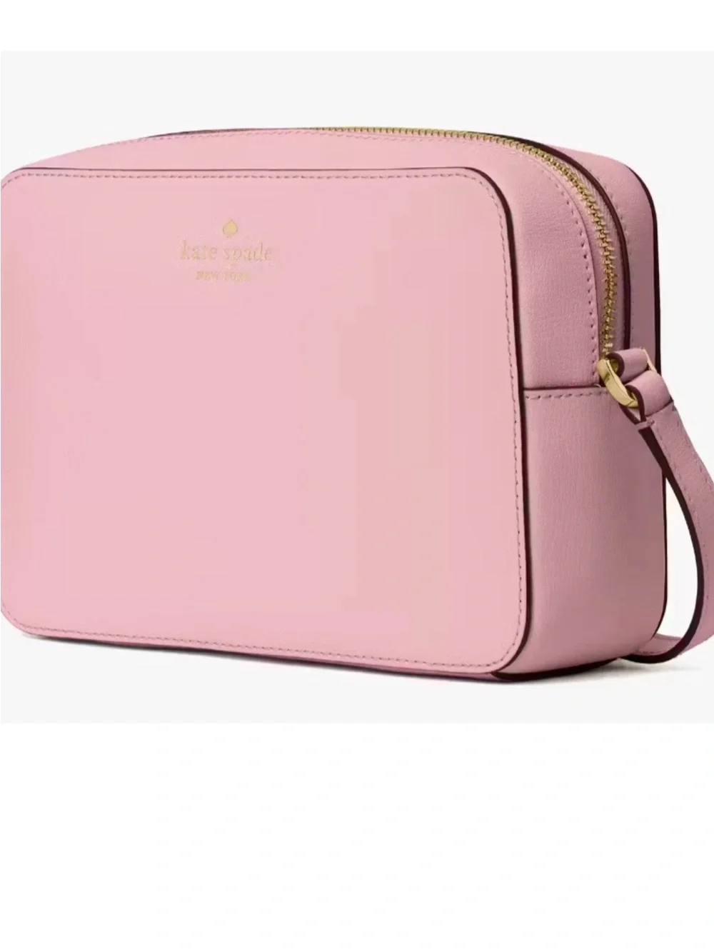 kate spade Pink Leather Camera Crossbody Bag